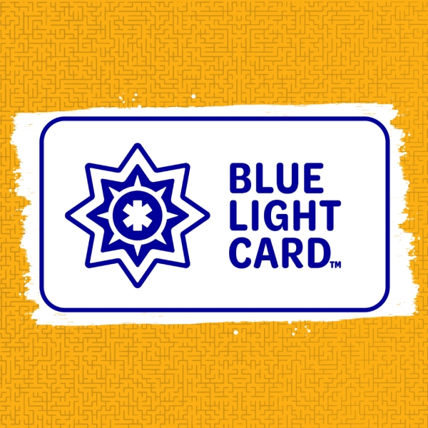 Don't Forget Your Blue Light Card!
