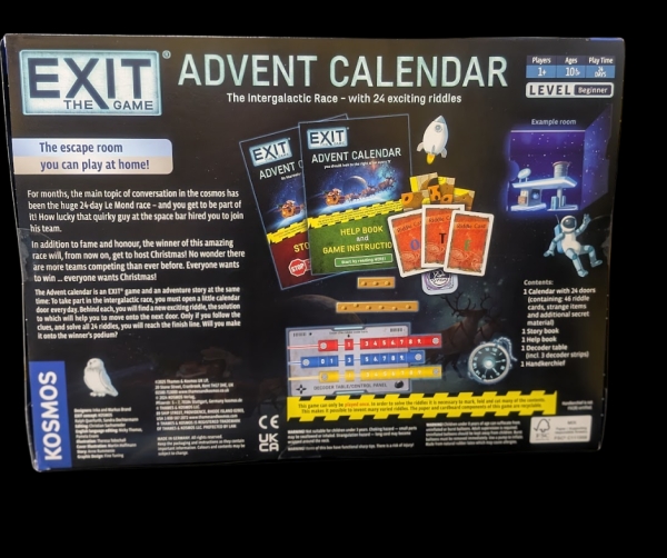 EXIT Card Game- Advent Calendar- Intergalactic Race